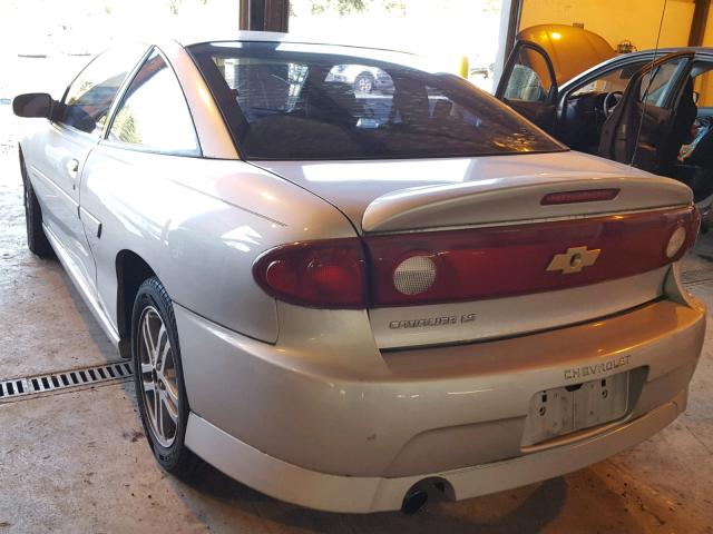 1G1JH12F257111676 - 2005 CHEVROLET CAVALIER L SILVER photo 3