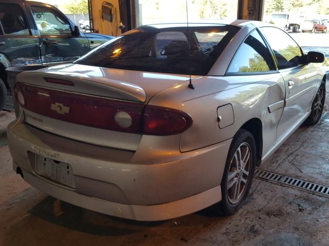 1G1JH12F257111676 - 2005 CHEVROLET CAVALIER L SILVER photo 4