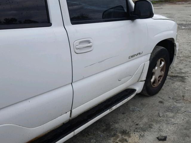 1GKEK63U54J254227 - 2004 GMC YUKON DENA WHITE photo 9