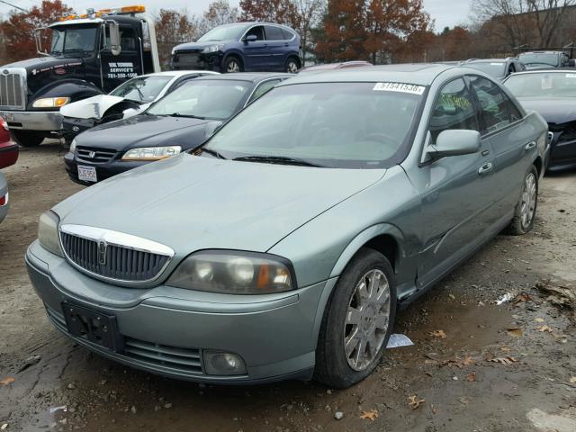 1LNHM87A04Y637929 - 2004 LINCOLN LS GREEN photo 2