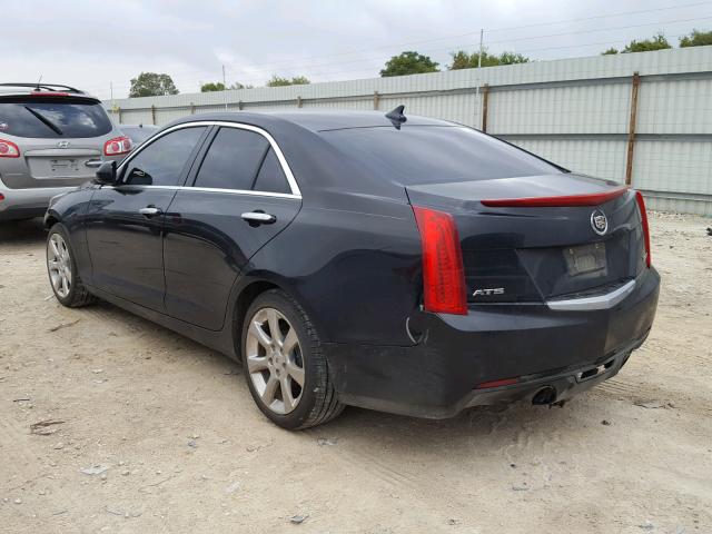 1G6AA5RX2D0137870 - 2013 CADILLAC ATS BLACK photo 3