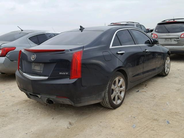 1G6AA5RX2D0137870 - 2013 CADILLAC ATS BLACK photo 4