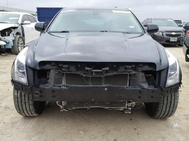 1G6AA5RX2D0137870 - 2013 CADILLAC ATS BLACK photo 9