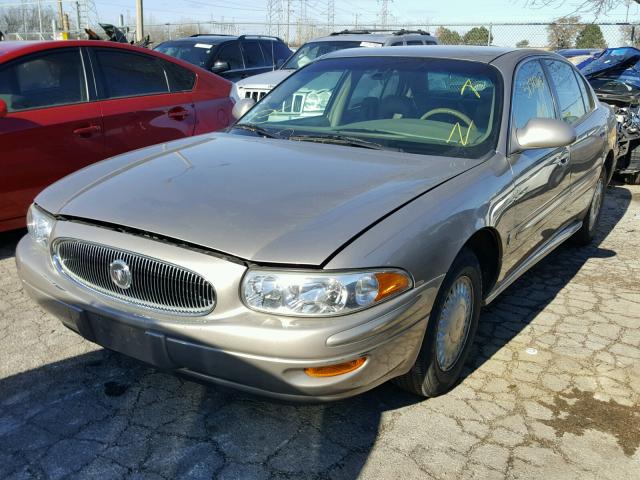 1G4HP54K91U145213 - 2001 BUICK LESABRE CU CHARCOAL photo 2