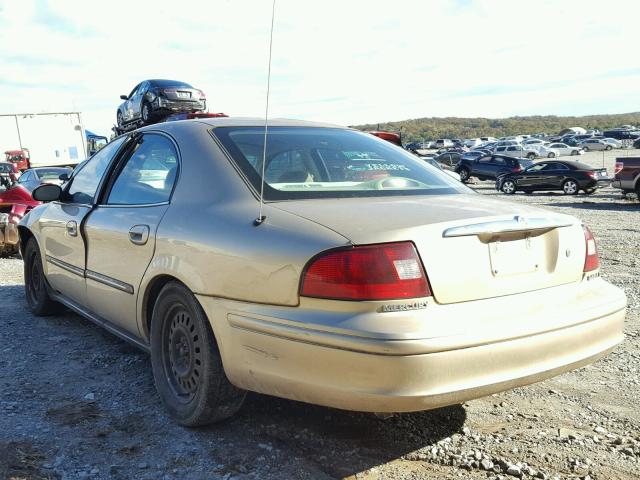 1MEFM50U0YA635318 - 2000 MERCURY SABLE GS GOLD photo 3