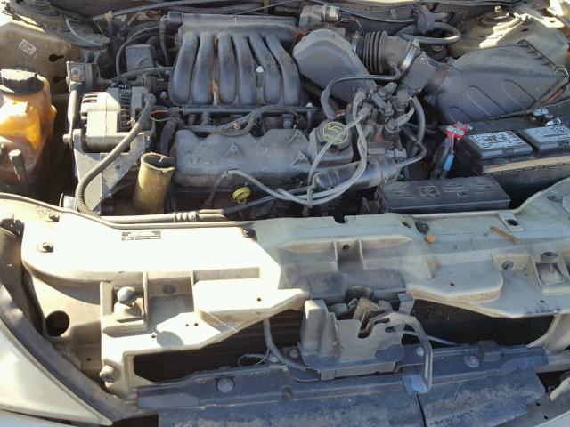 1MEFM50U0YA635318 - 2000 MERCURY SABLE GS GOLD photo 7