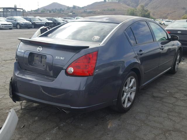 1N4BA41E97C841059 - 2007 NISSAN MAXIMA SE BLACK photo 4