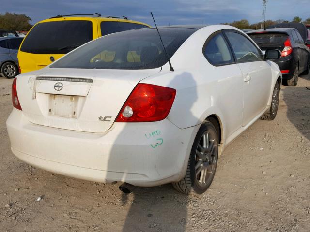 JTKDE177260102252 - 2006 TOYOTA SCION TC 白色 照片 4