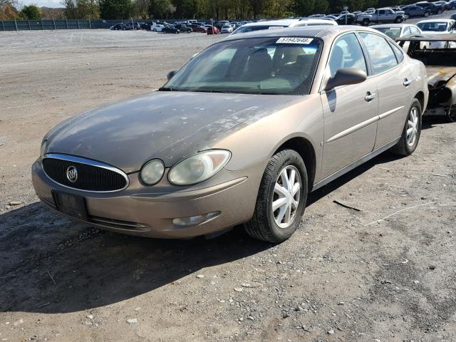 2G4WC552061122018 - 2006 BUICK LACROSSE C BEIGE photo 2