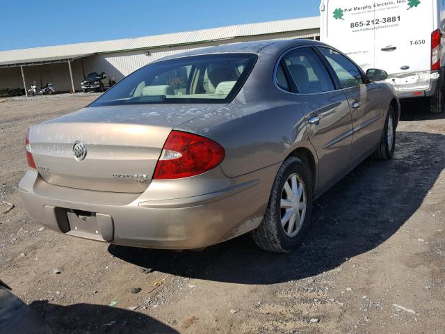 2G4WC552061122018 - 2006 BUICK LACROSSE C BEIGE photo 4