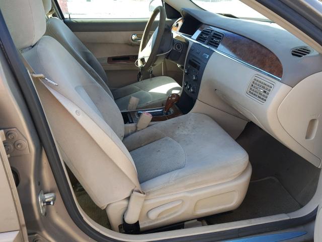 2G4WC552061122018 - 2006 BUICK LACROSSE C BEIGE photo 5