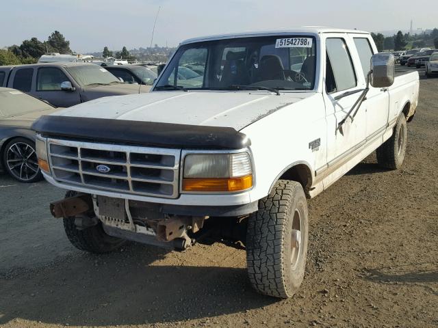 1FTHW26F3VEC05749 - 1997 FORD F250 WHITE photo 2