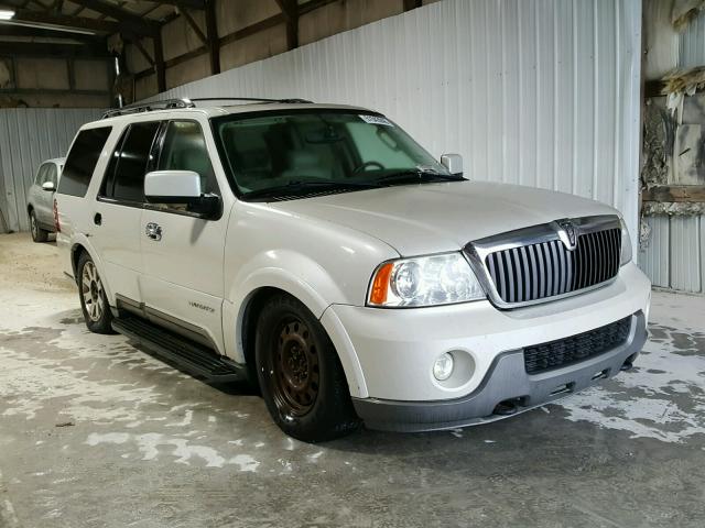 5LMFU28R24LJ41789 - 2004 LINCOLN NAVIGATOR Ақ фото 1