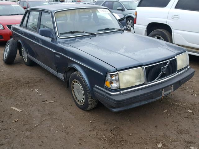 YV1AA8845L1391906 - 1990 VOLVO 240 BASE TEAL photo 1