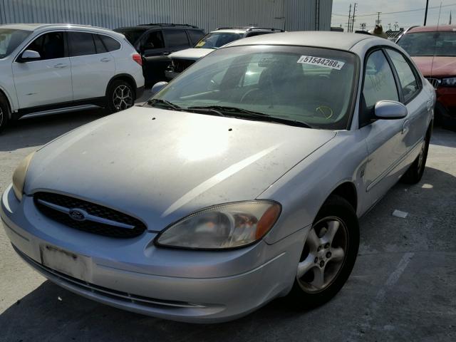 1FAHP55S51G130473 - 2001 FORD TAURUS SES SILVER photo 2