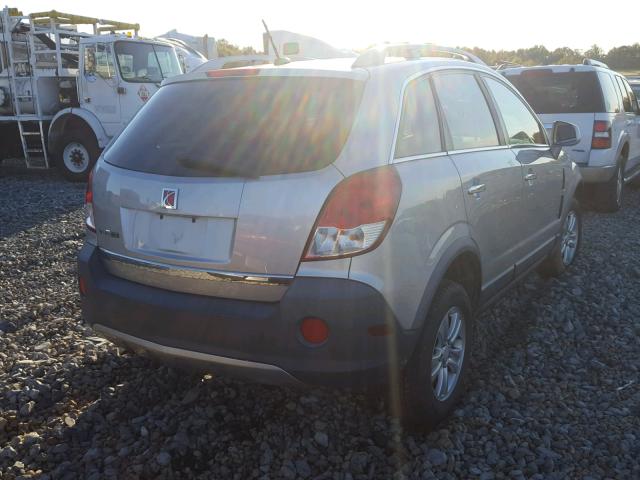 3GSCL33P38S684484 - 2008 SATURN VUE XE SILVER photo 4