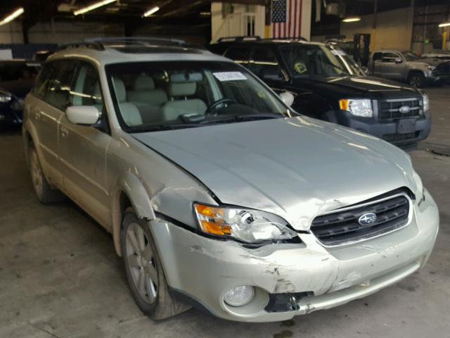 4S4BP62C367357702 - 2006 SUBARU LEGACY OUT SILVER photo 1