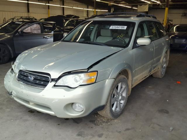 4S4BP62C367357702 - 2006 SUBARU LEGACY OUT SILVER photo 2