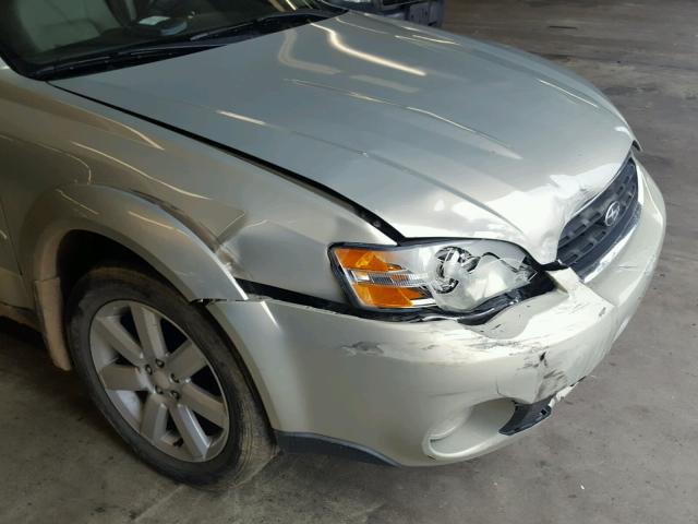 4S4BP62C367357702 - 2006 SUBARU LEGACY OUT SILVER photo 9