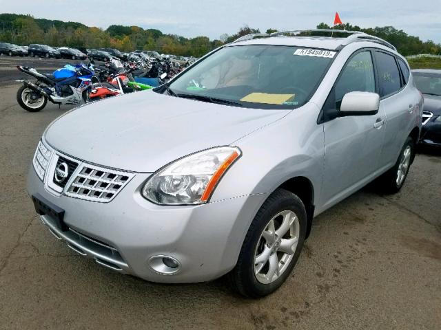 JN8AS58TX9W056293 - 2009 NISSAN ROGUE S SILVER photo 2