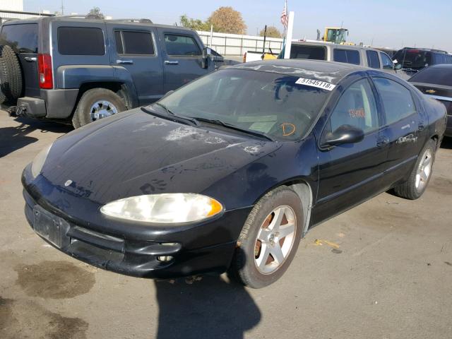 2B3HD46R53H510477 - 2003 DODGE INTREPID S შავი ფოტო 2