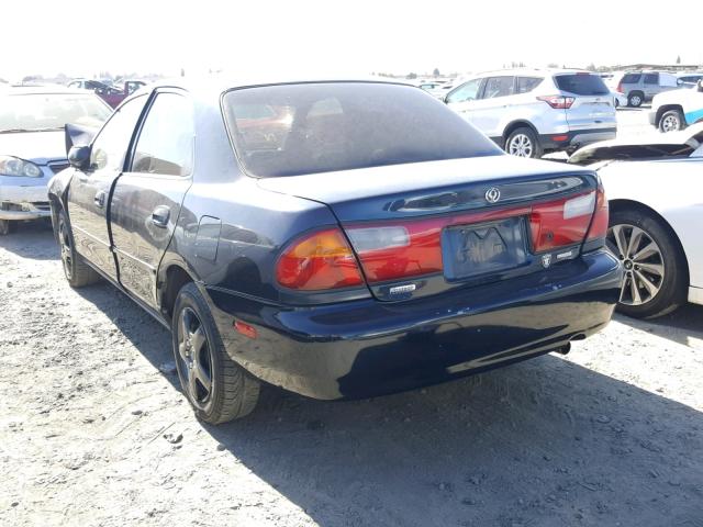 JM1BC1414V0146353 - 1997 MAZDA PROTEGE DX BLUE photo 3