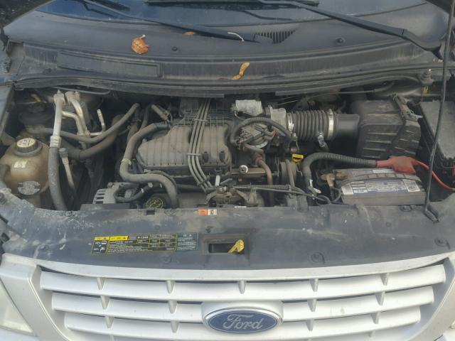 2FMDA51686BA48041 - 2006 FORD FREESTAR S GRAY photo 7