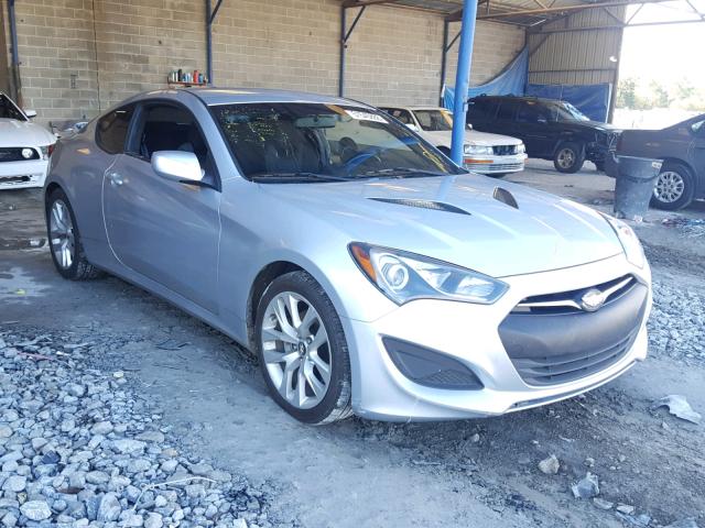 KMHHT6KD7DU082459 - 2013 HYUNDAI GENESIS CO SILVER photo 1