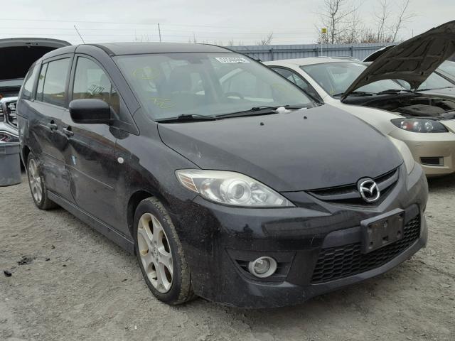 JM1CR293380304513 - 2008 MAZDA 5 BLACK photo 1