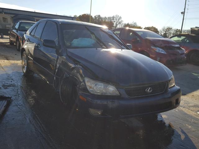 JTHBD192340082155 - 2004 LEXUS IS 300 BLUE photo 1