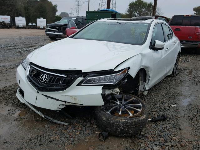 19UUB2F50FA007819 - 2015 ACURA TLX TECH WHITE photo 2