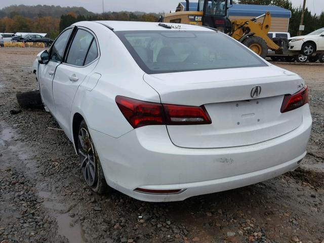 19UUB2F50FA007819 - 2015 ACURA TLX TECH WHITE photo 3