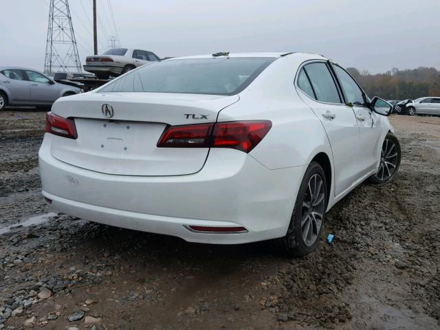 19UUB2F50FA007819 - 2015 ACURA TLX TECH WHITE photo 4