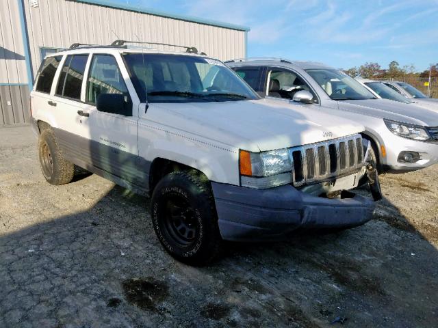 1J4GZ58Y5TC329317 - 1996 JEEP GRAND CHER WHITE photo 1