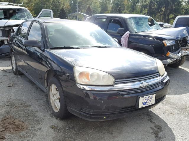 1G1ZS52F05F292116 - 2005 CHEVROLET MALIBU BLACK photo 1