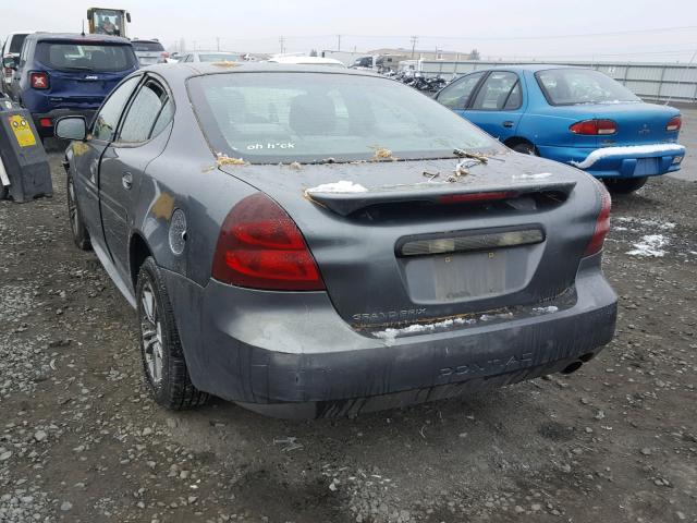 2G2WP522951200165 - 2005 PONTIAC GRAND PRIX Графитовый фото 3