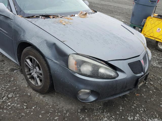 2G2WP522951200165 - 2005 PONTIAC GRAND PRIX Графитовый фото 9