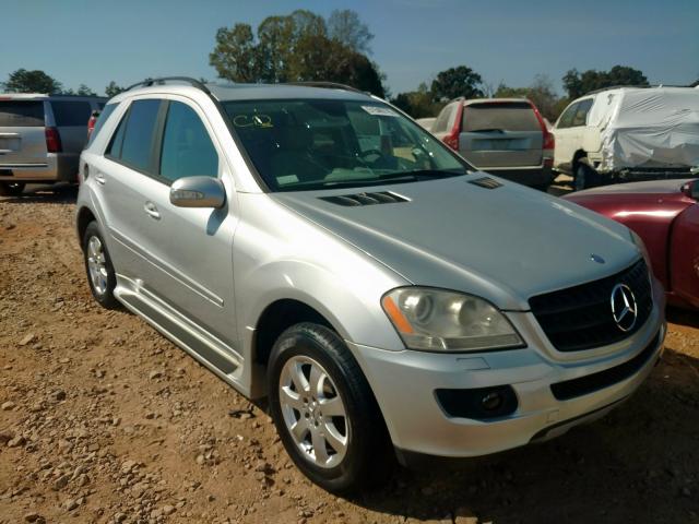 4JGBB86E16A106864 - 2006 MERCEDES-BENZ ML 350 SILVER photo 1