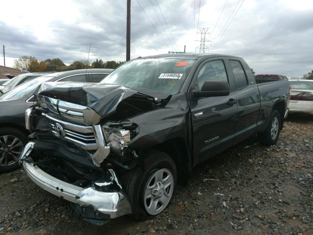 5TFRW5F12GX201824 - 2016 TOYOTA TUNDRA DOU GRAY photo 2