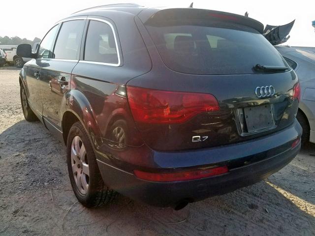 WA1BY74L17D088584 - 2007 AUDI Q7 3.6 QUA SILVER photo 3