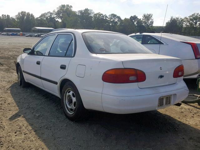 1Y1SK5285YZ423758 - 2000 CHEVROLET GEO PRIZM 白色 照片 3