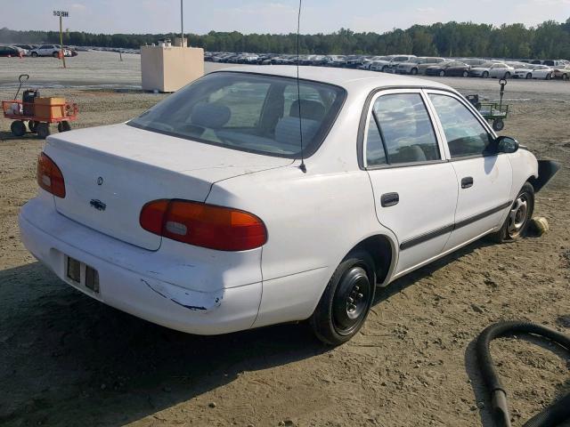 1Y1SK5285YZ423758 - 2000 CHEVROLET GEO PRIZM 白色 照片 4