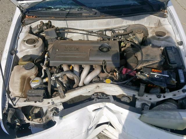 1Y1SK5285YZ423758 - 2000 CHEVROLET GEO PRIZM 白色 照片 7