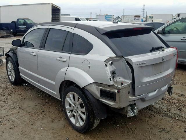 1B3CB5HA4BD222264 - 2011 DODGE CALIBER HE SILVER photo 3