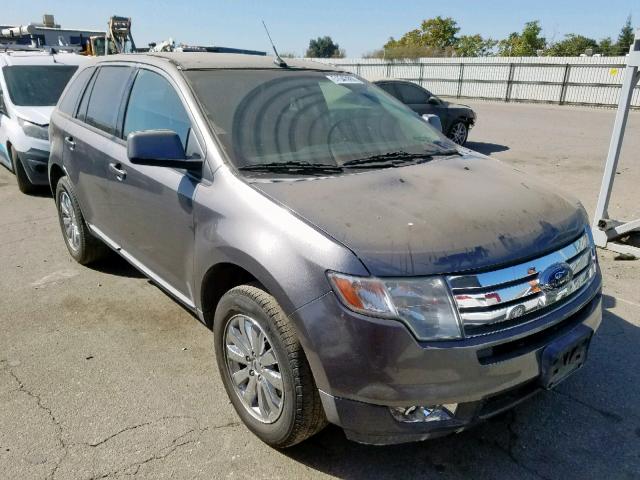 2FMDK38C99BA86038 - 2009 FORD EDGE SEL GRAY photo 1