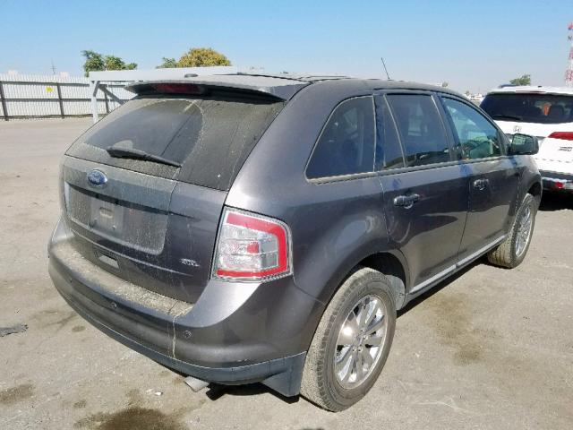 2FMDK38C99BA86038 - 2009 FORD EDGE SEL GRAY photo 4