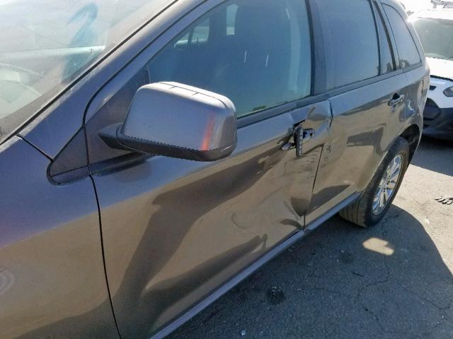 2FMDK38C99BA86038 - 2009 FORD EDGE SEL GRAY photo 9