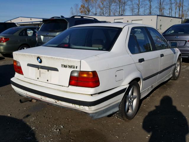 WBACB4310PFL06848 - 1993 BMW 325 I AUTO WHITE photo 4