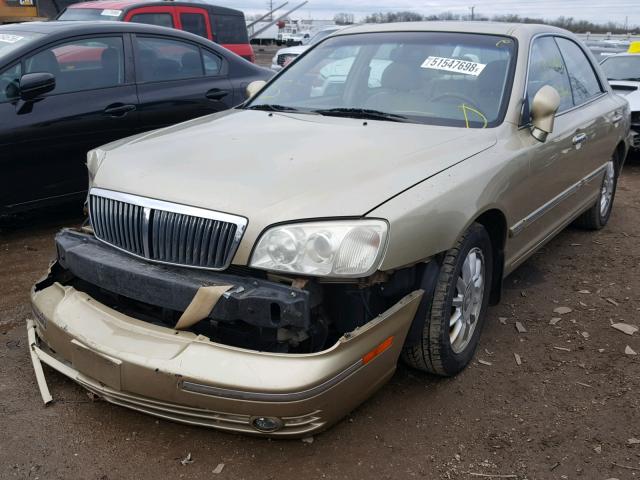 KMHFU45E84A360879 - 2004 HYUNDAI XG 350 GOLD photo 2