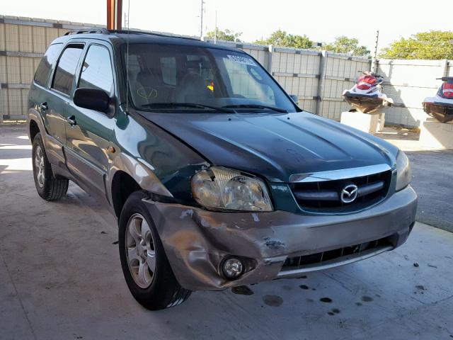 4F2YU091X1KM31034 - 2001 MAZDA TRIBUTE LX GREEN photo 1